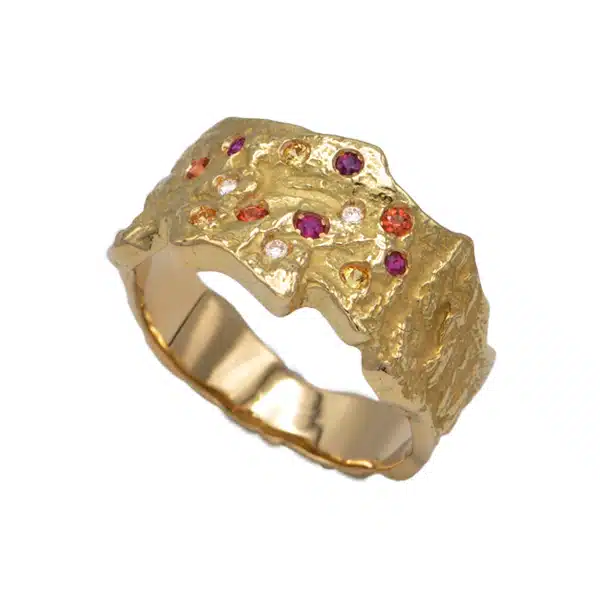 Bague arbre Orchidée