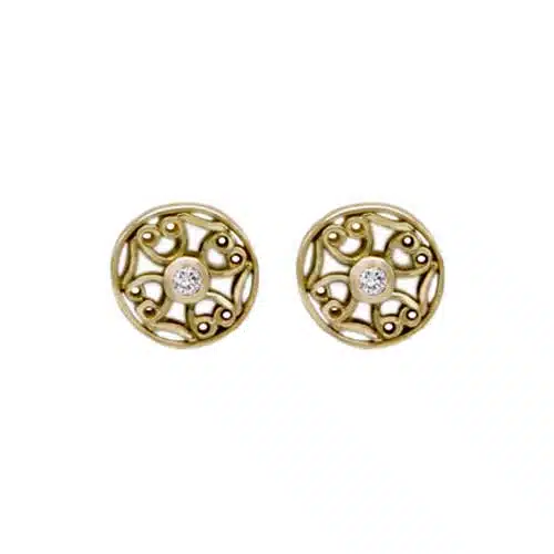 Boucles d'oreilles templier