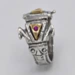 Bague grenouille romaine