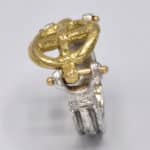 Bague Alceste or et argent