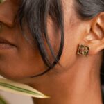 Boucles d'oreilles histoire romaine aphrodite argent 925 et or jaune 18k joaillerie taillandier