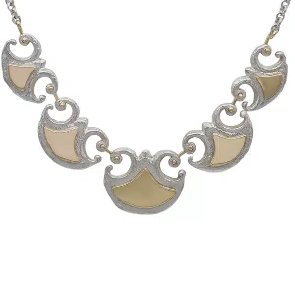 Collier-pelta-or-argent-Taillandier-joaillier