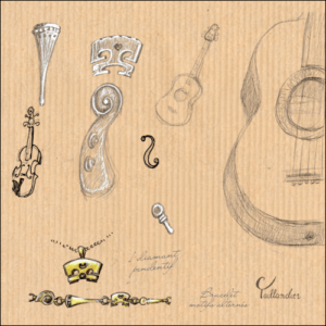 Dessin Celia Taillandier-violon
