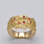 Bague arbre Orchidée
