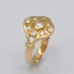 Bague croisée