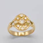 Bague croisée