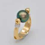 Bague perle Tahiti
