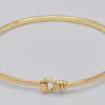 Bracelet jonc nœud marin