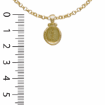 Médaille ange musicien