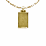 Médaille arbre elfique