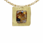Pendentif quartz rutile