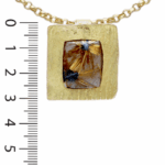 Pendentif quartz rutile