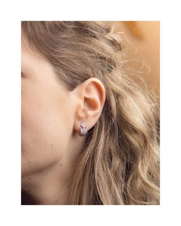 Boucles d’ Oreilles créoles dinosaure