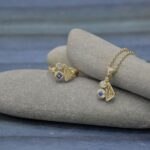 Pendentif et bague-shetland
