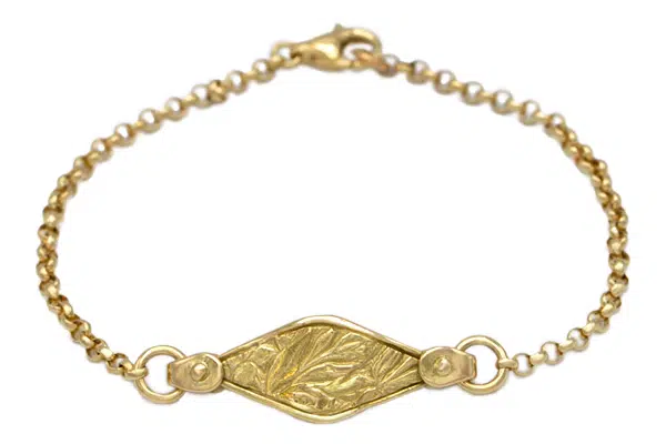 Bracelet feuillage magnolia