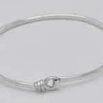 Bracelet jonc nœud marin