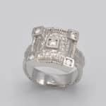 Bague oursin