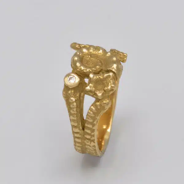 Bague coquillages