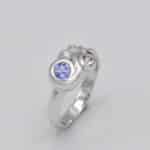 Bague saphir violet Skye