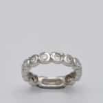 Alliance Oliclya diamants or blanc 18K