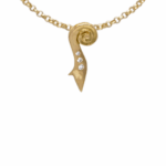 Pendentif volute Stradivarius violon