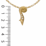 Pendentif volute Stradivarius violon