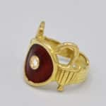Bague Caducée médecin