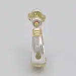 Bague pendentif Lune et Soleil