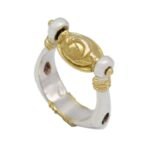 Bague pivotante Lune et Soleil