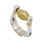 Bague pivotante Lune et Soleil
