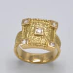 Bague oursin