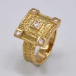 Bague oursin