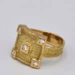 Bague oursin