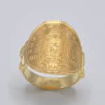Bague pièce Napoléon 20 fr or