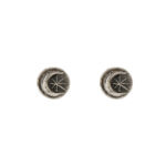 Boucles d’oreilles Lune et Soleil