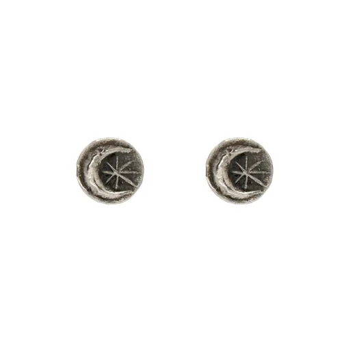 Boucles d’oreilles Lune et Soleil