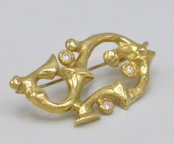 Broche-Celte cheval