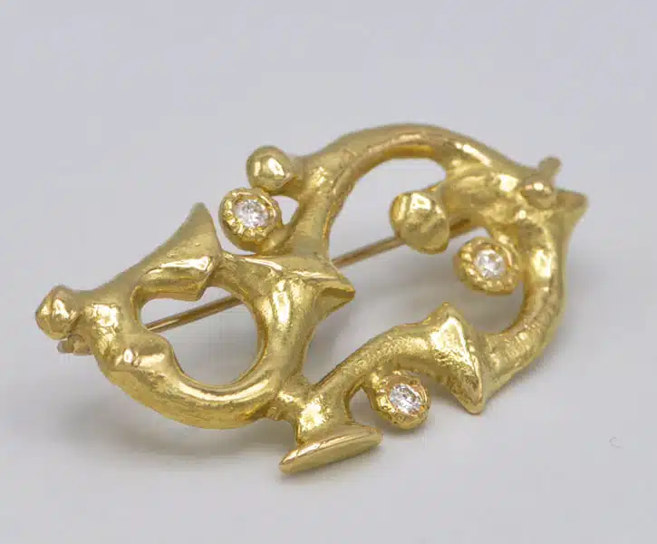 Broche-Celte cheval