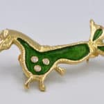 Broche hippocampe