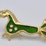 Broche hippocampe