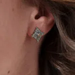 Boucles d'oreilles histoire romaine narcisse argent 925 joaillerie taillandier