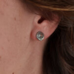 Boucles d'oreilles histoire romaine parfum argent 925 joaillerie taillandier