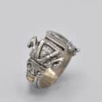Bague grenouille romaine