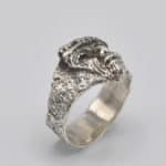 Chevalière argent