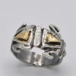 Bague grenouille romaine