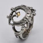 Bague Aetius argent or