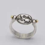 Bague scarabée égyptien