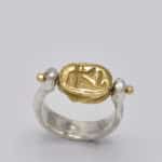 Bague scarabée égyptien