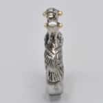 Bague paons