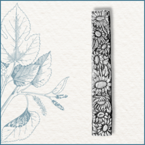 Joaillerie-Taillandier-nuancier feuillage-tournesol